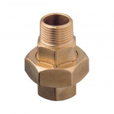 Guidi Brass Union M-F Tapered Seat 1/8 in