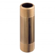 Guidi Brass Barrel Nipple Male 3/8 in x 40 mm