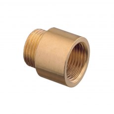 Guidi Brass Extension M-F 3/4 in x 10 mm