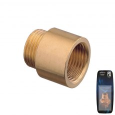 Guidi Brass Extension M-F 3/4 in x 50 mm