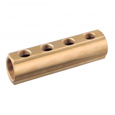 Guidi Brass Manifold F 3/4 in x 1/2 in 2 Ways