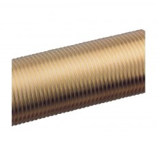 Guidi Brass Threaded Tube 3/8 in