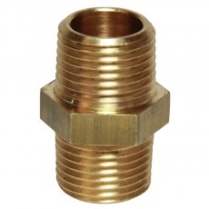 Guidi Brass Double Hose Connector 10 mm