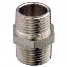 Guidi Brass Hose Connector in Export in Series with Male Head 1 in 1/4 x 38 mm