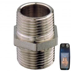 Guidi Brass Hose Connector in Export in Series with Male Head 1 in 1/2 x 32 mm