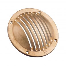 Guidi Brass Slotted Round Scoop - D60 mm