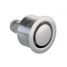 Guidi Chrome-Plated Brass Flush Tank Vent - Straight - 16 mm