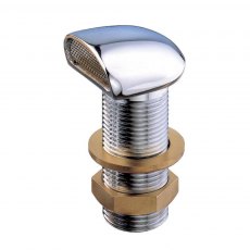 Guidi Chrome-Plated Tank Breather Vent - 1 in 1/4