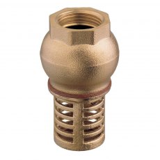 Guidi Brass Rubber Disk Foot-Valve 3/4 in