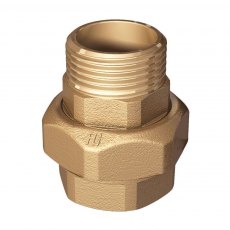 Guidi Nickel Plated Brass in Mini in Lever Ball Valve M-F - 1/4 in