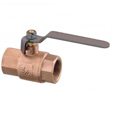 Guidi Bronze Lever Ball Valve w/Ss Handle F-F 1/4 in