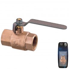 Guidi Bronze Lever Ball Valve w/Ss Handle F-F 1/4 in