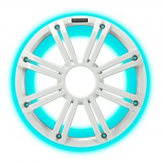 Kicker Marine 10" White LED Subwoofer Grill