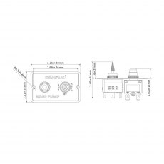 Seaflo Bilge Fused Switch Panel