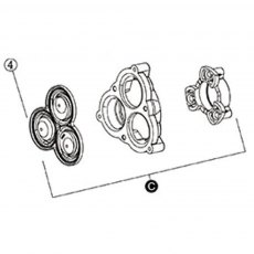 Seaflo Diaphragm Assembly 33 Series 2.8GPM