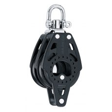 Harken BLK-57MM CARBO DBL W/BKT