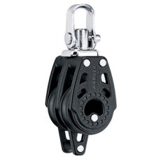 Harken BLK-29MM CARBO DBL SWV W/BKT