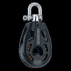 Harken 45mm Single Black Magic Swivel Block