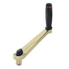 Harken 10" Lock-In Polished Bronze Winch Handle