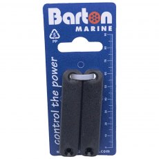 Barton Marine Black Toe Strap Brid