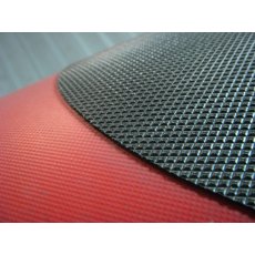 PVC Wear Patch Fabric Black or Mid Grey - Grey, 1.0m