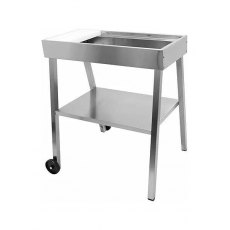 Kenyon Portable Grill Cart Stainless Steel