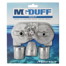 MG Duff CMBRAVO3KITZ Mercruiser Stern Drive Zinc Anode Kit