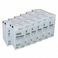 Photonic Universe 24V 500Ah AGM deep cycle battery bank (12 x 2V batteries) for large power systems Photonic Universe 24V 500Ah AGM deep cycle battery bank (12 x 2V batteries) for large power systems