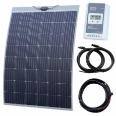 Photonic Universe 240W semi-flexible solar charging kit with Austrian textured fibreglass solar pane Photonic Universe 240W semi-flexible solar charging kit with Austrian textured fibreglass solar pane