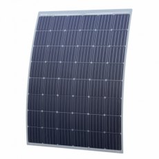 Photonic Universe 240W semi-flexible solar panel with rear junction box (made in Austria) Photonic Universe 240W semi-flexible solar panel with rear junction box (made in Austria)