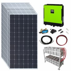 Photonic Universe 3.6kW grid-tie solar power kit with 5.5kW hybrid inverter and 24kWh battery bank Photonic Universe 3.6kW grid-tie solar power kit with 5.5kW hybrid inverter and 24kWh battery bank