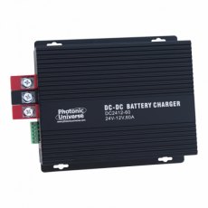 Photonic Universe 60A 24V DC to 12V DC Advanced Automatic Multi-Stage Battery-to-Battery Charger for Photonic Universe 60A 24V DC to 12V DC Advanced Automatic Multi-Stage Battery-to-Battery Charger for