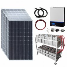 Photonic Universe 3.6kW 48V Complete Off-grid solar power system with 12 x 300W solar panels, 5kW hy Photonic Universe 3.6kW 48V Complete Off-grid solar power system with 12 x 300W solar panels, 5kW hy