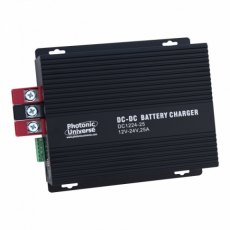 Photonic Universe 25A 12V DC to 24V DC Advanced Automatic Multi-Stage Battery-to-Battery Charger for Photonic Universe 25A 12V DC to 24V DC Advanced Automatic Multi-Stage Battery-to-Battery Charger for