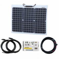 Photonic Universe 30W 12V Reinforced Semi-flexible solar charging kit Photonic Universe 30W 12V Reinforced Semi-flexible solar charging kit