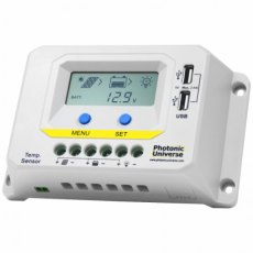 Photonic Universe 20A 12V/24V solar charge controller / regulator with LCD display and powerful dual Photonic Universe 20A 12V/24V solar charge controller / regulator with LCD display and powerful dual