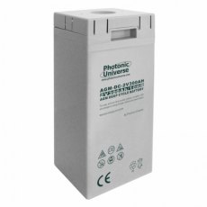 Photonic Universe 24V 300Ah AGM deep cycle battery bank (12 x 2V batteries) for large power systems Photonic Universe 24V 300Ah AGM deep cycle battery bank (12 x 2V batteries) for large power systems