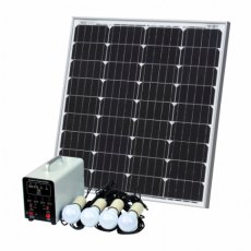 Photonic Universe Off-Grid Solar Lighting System with 80W solar panel, 2 x 2.5mm² solar extension c Photonic Universe Off-Grid Solar Lighting System with 80W solar panel, 2 x 2.5mm² solar extension c