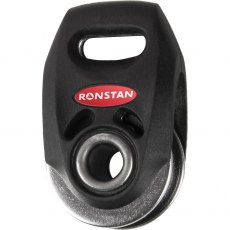 Ronstan Series 20 Ball Bearing Orbit Block with Webbing Attachment Option, Single Ronstan Series 20 Ball Bearing Orbit Block with Webbing Attachment Option, Single