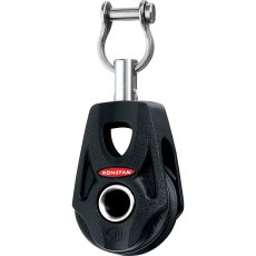 Ronstan Series 30 Ball Bearing Orbit Block, Swivel Head Post with Slotted Pin Shackle Ronstan Series 30 Ball Bearing Orbit Block, Swivel Head Post with Slotted Pin Shackle
