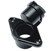 Buoyancy Tank Drain Socket w/Plug, Int. Ø18mm, Black Buoyancy Tank Drain Socket w/Plug, Int. Ø18mm, Black