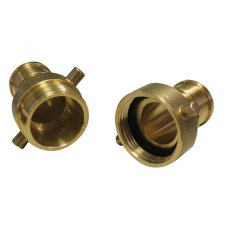 LALIZAS Fire Hose Coupling, NST Pin Lug Brass (Set) LALIZAS Fire Hose Coupling, NST Pin Lug Brass (Set)