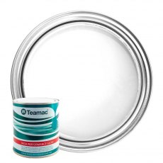 Teamac Marine Gloss Paint in Supermarine White (1 Litre) Teamac Marine Gloss Paint in Supermarine White (1 Litre)
