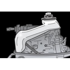 Tohatsu 4HP Standard Shaft Outboard Engine With Internal Tank Tohatsu 4HP Standard Shaft Outboard Engine With Internal Tank