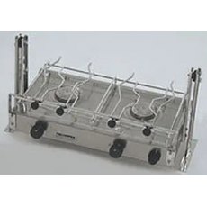 Techimpex RACER Double burner cooker with stainless steel burners. Techimpex RACER Double burner cooker with stainless steel burners.