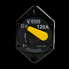 EGIS Mobile Electric Thermal Circuit Breaker, 87 Series, 120 A, Panel Mount EGIS Mobile Electric Thermal Circuit Breaker, 87 Series, 120 A, Panel Mount