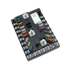 EGIS Mobile Electric Split Buss Fuse Block, 200 A, 13 Circuit + Ground EGIS Mobile Electric Split Buss Fuse Block, 200 A, 13 Circuit + Ground