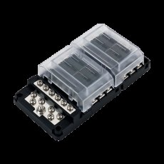 EGIS Mobile Electric RT Fuse Block 12 Pos w/Ground & LED Indication EGIS Mobile Electric RT Fuse Block 12 Pos w/Ground & LED Indication