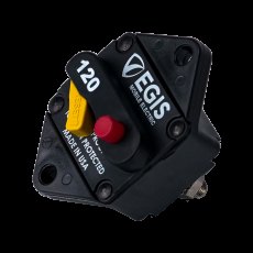 EGIS Mobile Electric Thermal Circuit Breaker 120 A, Panel Mount EGIS Mobile Electric Thermal Circuit Breaker 120 A, Panel Mount