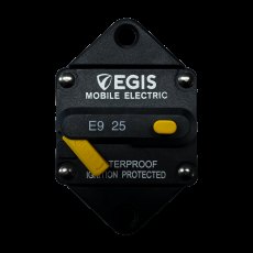 EGIS Mobile Electric Thermal Circuit Breaker 25 A, Panel Mount EGIS Mobile Electric Thermal Circuit Breaker 25 A, Panel Mount